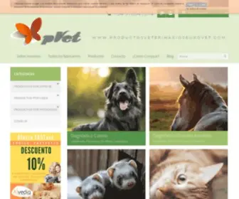 Productosveterinarioseurovet.com(Productos Veterinarios Eurovet) Screenshot