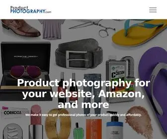 Productphotography.com(Product Photography That Powers E) Screenshot