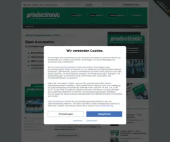 Productronic.de(All-electronics) Screenshot