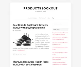 Productslookout.com(Products LookOut) Screenshot