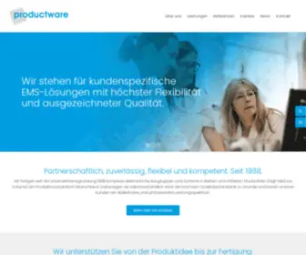 Productware.de(Productware GmbH) Screenshot