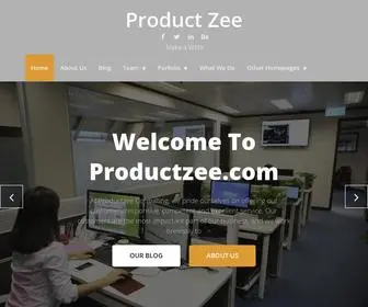 Productzee.com(Home) Screenshot