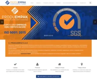 Produempak.com(Produempak) Screenshot