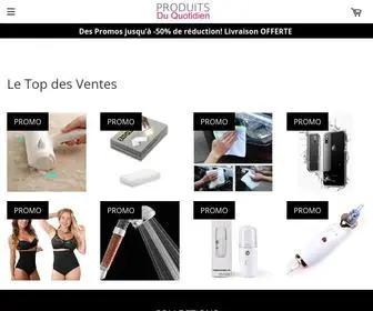 Produitsduquotidien.com(La boutique pour faire ou se faire plaisir) Screenshot