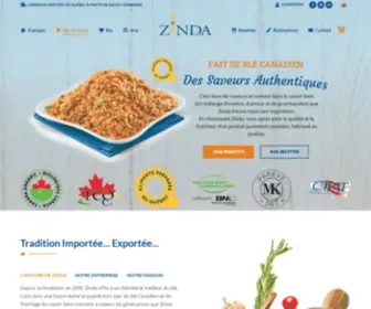 Produitszinda.ca(Les Produits Zinda) Screenshot