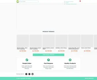 Produknaturindo.com(Nature Indonesia) Screenshot