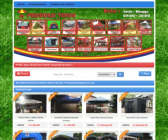 Produksitendacafemurah.com(TENDA CAFE) Screenshot