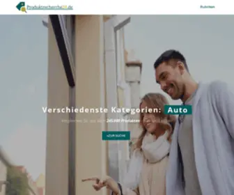 Produktrecherche24.de(Vergleichen & Geld sparen) Screenshot