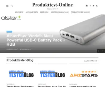 Produkttest-Online.com(Produkttest Online) Screenshot