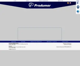 Produmar.com(Produmar) Screenshot