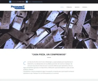 Produmet.com(:: PRODUMET ::) Screenshot