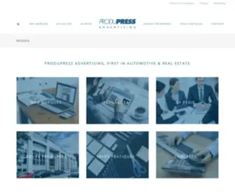 Produpress.be(ProduPress Advertising) Screenshot