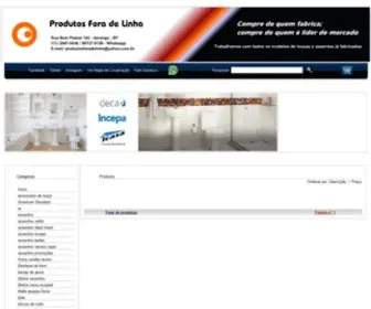 Produtosforadelinha.com.br(Produtosforadelinha) Screenshot