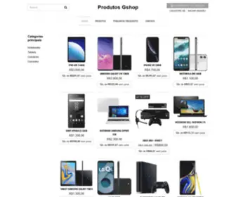 Produtosgshop.com.br(Produtos Gshop) Screenshot