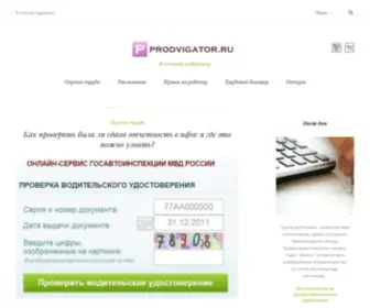 Prodvigator.ru(Prodvigator) Screenshot