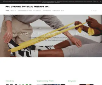 ProdynamicPT.com(Granite Bay) Screenshot