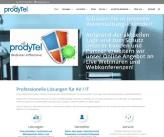 Prodytel.de(Distribution) Screenshot