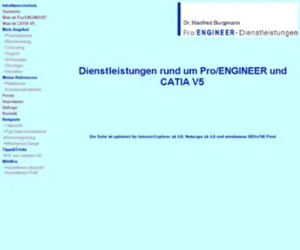 Proe-Dienste.de(Homepage Dr) Screenshot