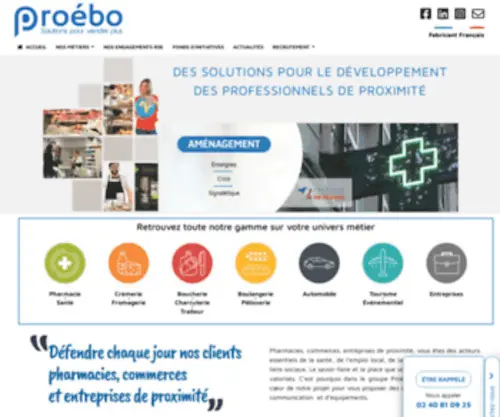 Proebo.fr(Proébo) Screenshot