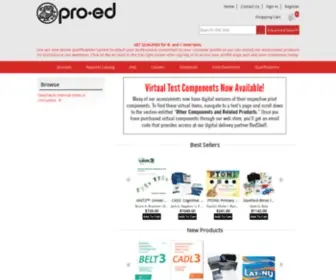 Proedinc.com(PRO-ED Inc) Screenshot