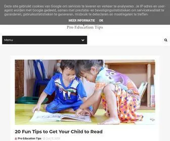 Proeducationtips.com(Pro Education Tips) Screenshot