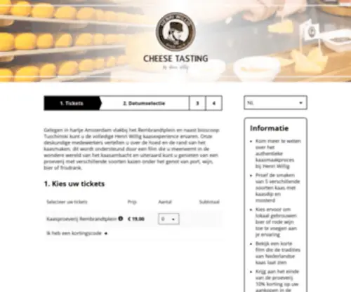 ProefZolder.nl(Cheese Tasting by Henri Willig) Screenshot