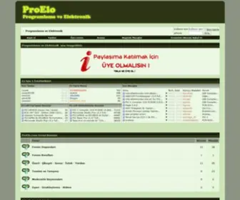 Proelo.com(Programlama ve Elektronik) Screenshot