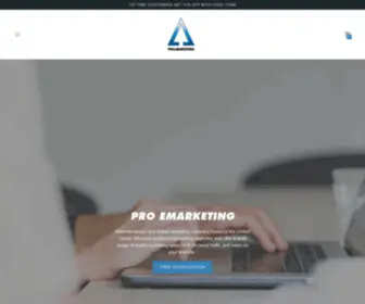 Proemarketing.com(Pro eMarketing) Screenshot