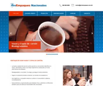 Proempaques.com.do(Inicio) Screenshot