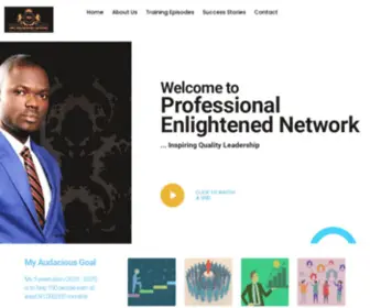 Proenlightenednetwork.com(Inspiring Quality Leadership) Screenshot