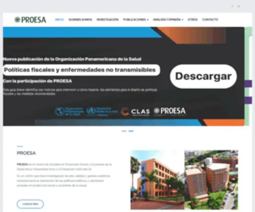 Proesa.org.co(Protección salud) Screenshot