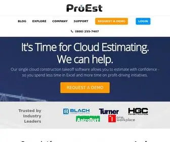 Proest.com(Construction Estimating Software) Screenshot