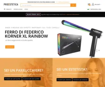 Proestetica.it(Prodotti professionali per parrucchieri e centri estetici) Screenshot