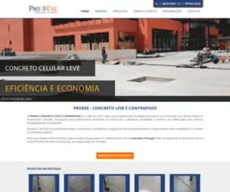 Proexe.com.br(Home) Screenshot