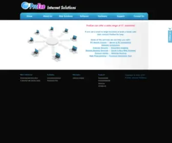 Proexe.net(Internet Solutions) Screenshot