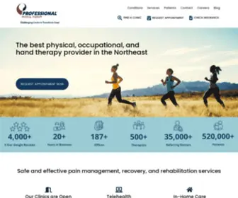 Proexpt.com(Professional Physical Therapy) Screenshot