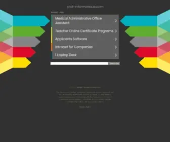 Prof-Informatique.com(Prof Informatique) Screenshot