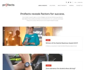 Profacts-Research.com(Market insights) Screenshot