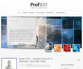 Profbio.com.br(Professores de Biomedicina) Screenshot