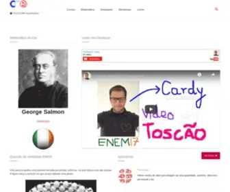 Profcardy.com.br(Professor Cardy) Screenshot