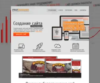 Profdesigner.com(Создание сайта) Screenshot