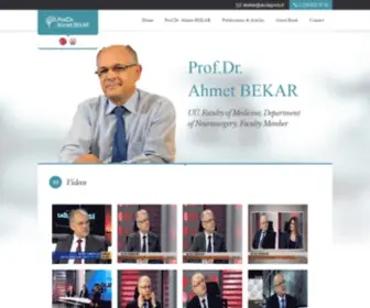 Profdrahmetbekar.com(Prof.Dr.Ahmet BEKAR) Screenshot