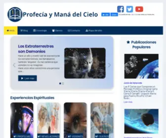 Profeciaymanadelcielo.com(Sueños) Screenshot