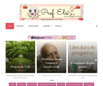 Profelis.com.br(Prof Elis) Screenshot