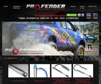 Profender4X4.com(Profender 4X4) Screenshot