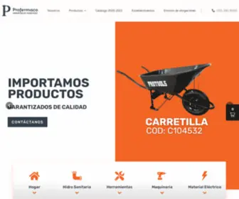 Profermaco.com.ec(Los mejores precios y productos) Screenshot