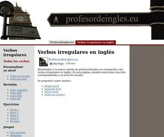 Profesordeingles.eu(Inglés) Screenshot