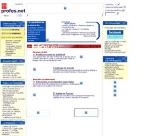Profesores.net(Www) Screenshot