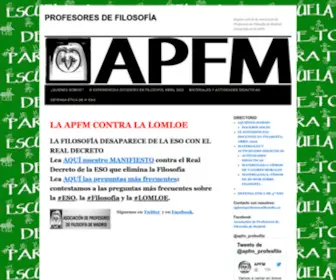 Profesoresfilosofia.es(PROFESORES DE FILOSOFÍA) Screenshot