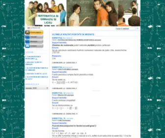 Profesoronline.ro(Lectii Matematica) Screenshot